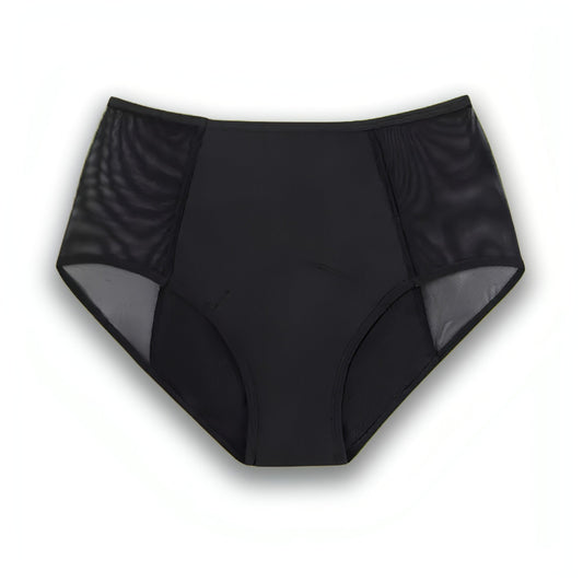 Sensual Full Brief - Midnight Black Period Underwear from Petal & Flo in NZ
