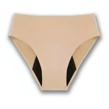 Seamfree Full Brief - Rose Beige Period Underwear from Petal & Flo in NZ