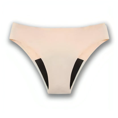 Seamfree Bikini - Soft Beige Period Underwear from Petal & Flo in NZ
