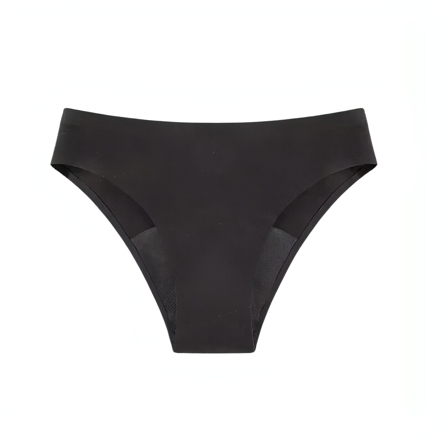 Seamfree Bikini 4pk - Jet Black Period Underwear from Petal & Flo in NZ