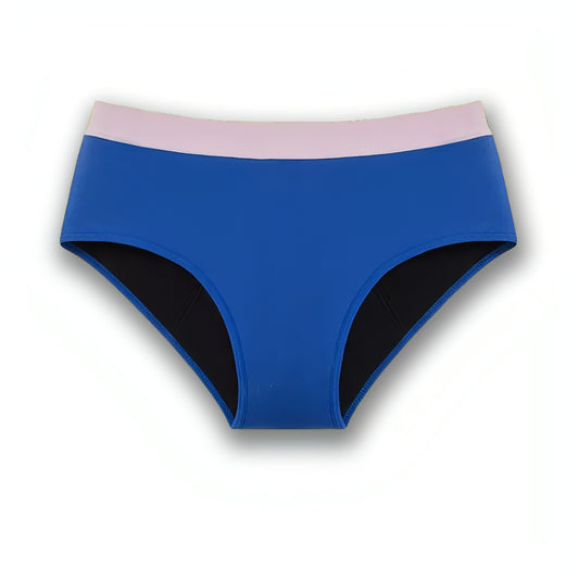 Teen Bikini - Berry Blue Period Undies - Premium Period Underwear from Petal & Flo in NZ - Just $29.99! Shop now at Petal & Flo