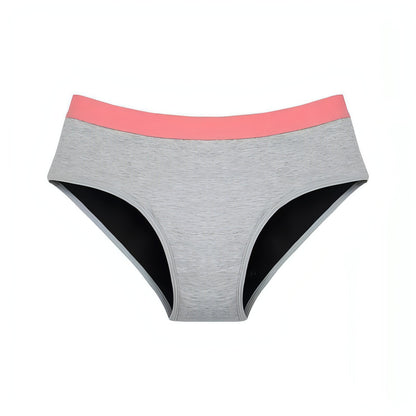 Teen Bikini 2pk - Cloudy Grey Period Underwear from Petal & Flo in NZ