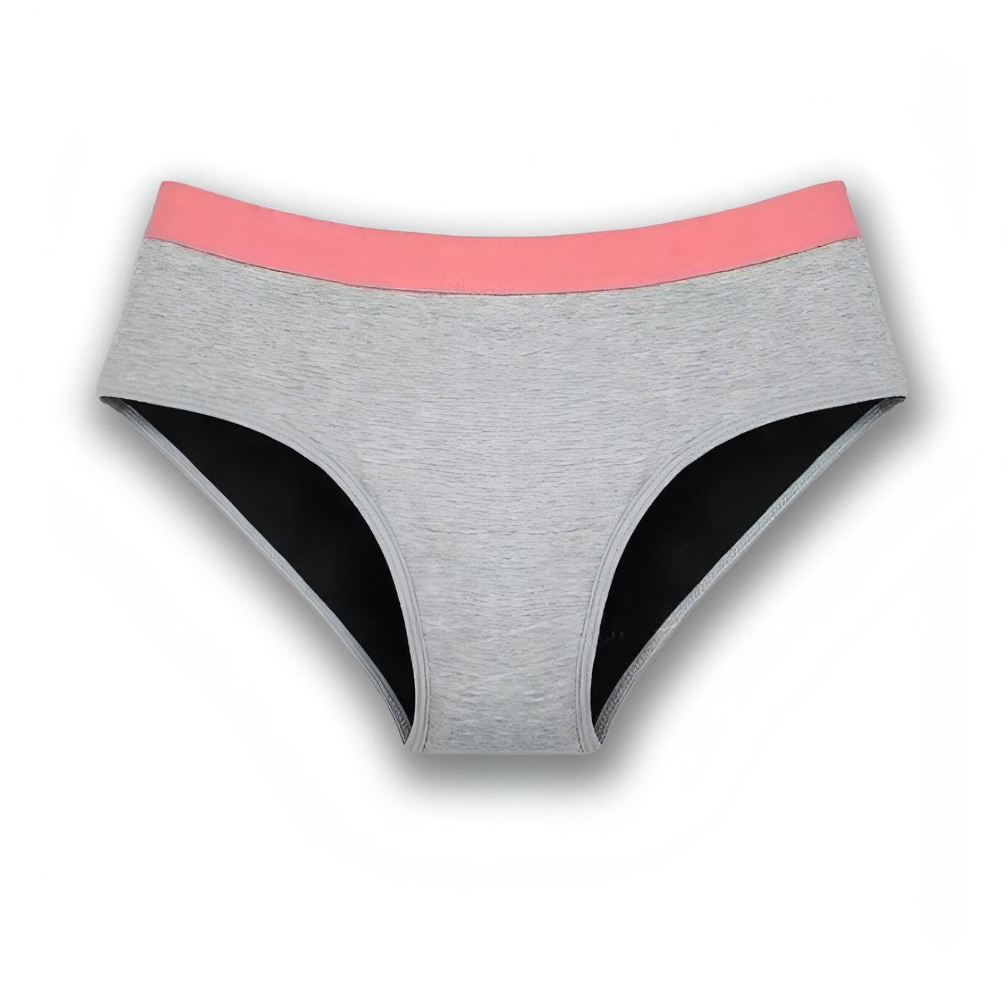 Teen Bikini - Cloudy Grey Period Undies - Premium Period Underwear from Petal & Flo in NZ - Just $29.99! Shop now at Petal & Flo