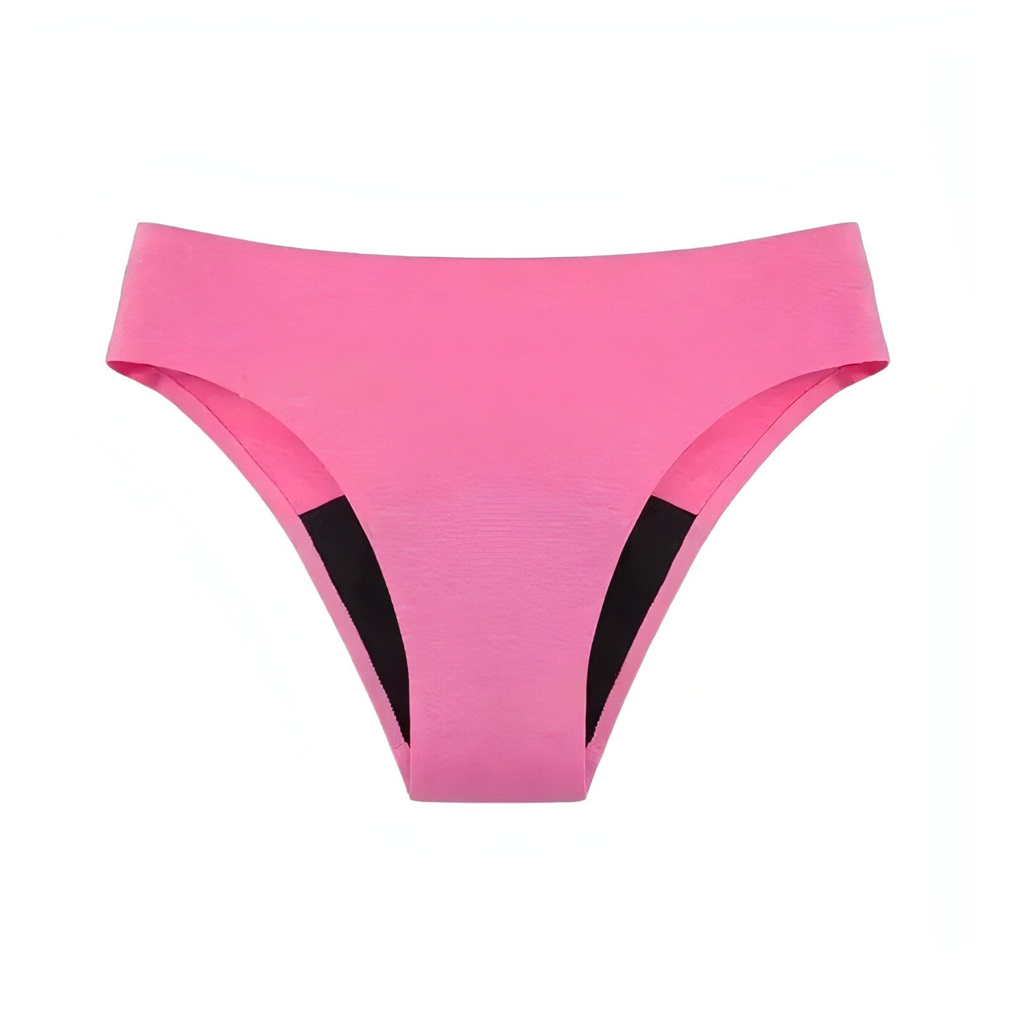 High Waist Bikini Period Panty - Pink
